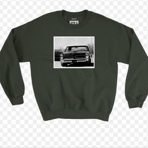CAR PATCH PULLOVER CREWNECK- BEYONCE MERCH